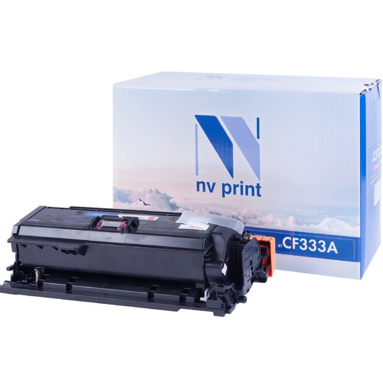 NV Print NVP-CF333AM Картридж совместимый NV-CF333A Magenta для HP Color LaserJet M651dn /  M651n /  M651xh (15000k)