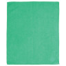 Тряпка для мытья пола из микрофибры, СУПЕР ПЛОТНАЯ, 50х60 см, зеленая, 300 г/м2, LAIMA, 601251