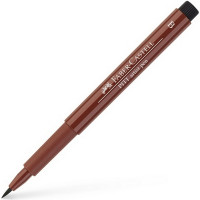 Ручка капиллярная Faber-Castell PITT Artist Pen, наконечник B (Brush), цвет 169 caput mortuum (Faber-Castell 167469)