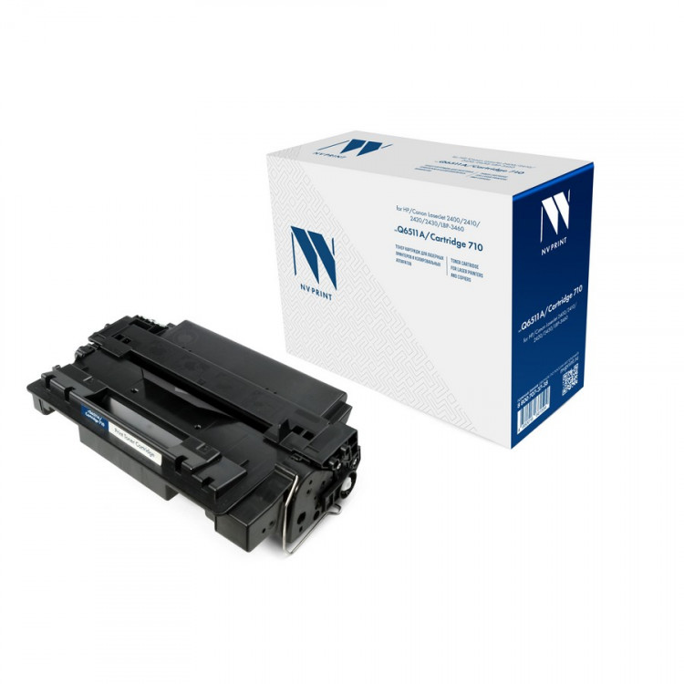 NV Print NVP-Q6511A/NVP-710 Картридж совместимый NV-Q6511A / NV-710 универсальные для HP / Canon LaserJet 2400 / 2410 / 2420 / 2430 / LBP-3460 (6000k)