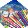 Карандаши цветные акварельные BRAUBERG PREMIUM AQUARELLE, 18 цветов, грифель 4 мм, 181672