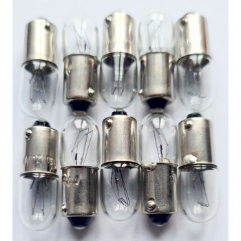 Лампа BA9S T10x28, 130 B, 2,6 Вт, A328 Комплект 10 шт. (NN 00003326/10) Тип: t10x28Цена: за 1 комплект.