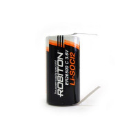 Батарейка ROBITON ER26500-FT C с лепестковыми выводами SR2 (Комплект 2 шт.)