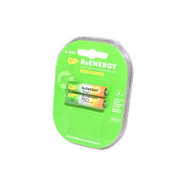 Аккумулятор GP 75AAAHCRGY-2CRCB2 ReENERGY HR03 BL2 (Комплект 2 шт.)