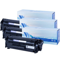 NV Print NVP-FX10-SET3 Картридж совместимый NV-FX-10-SET3 для Canon MF4018,  MF4120,  MF4140,  MF4150,  MF4320d,  MF4330d,  MF4340d,  MF4350d,  MF4370dn,  MF4380dn,  MF4270,  MF4660PL,  MF4690PL,  Canon FAX-L100,  L120,  I-SENSYS FAX-L140,  L160 (2000k) (