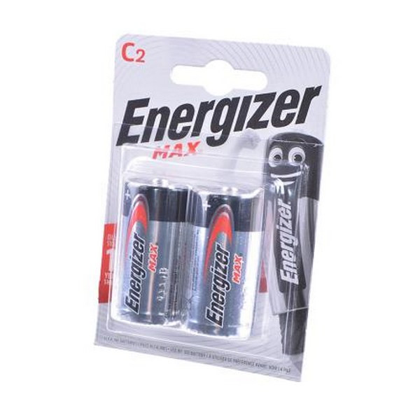 Батарейка Energizer MAX LR14 BL2  (Комплект 2 шт.)