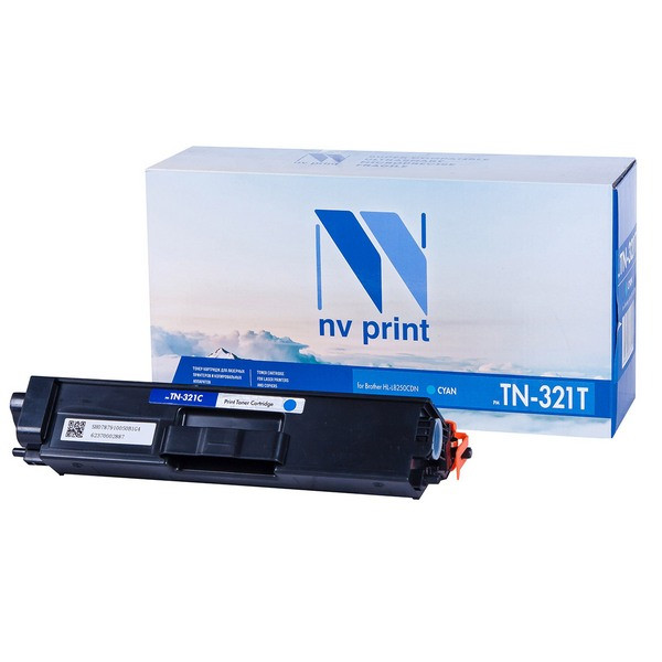 NV Print NVP-TN321TC Картридж совместимый NV-TN-321T Cyan для Brother HL-L8250CDN (1500k)