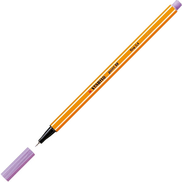 Ручка капиллярная Stabilo Point 88 0,4 мм, 88/59 светло-сиреневый (Stabilo 88/59)*