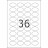HERMA 4109 (Овал) Этикетки самоклеющиеся Полиэстровые А4, 40.6 x 25.4, цвет: Золотистый, клей: перманентный, для печати на: лазерных аппаратах, в пачке: 25 листов/900 этикеток