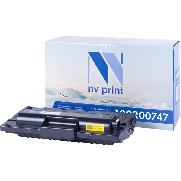 NV Print NVP-109R00747 Картридж совместимый NV-109R00747 для Xerox Phaser 3150 (5000k)