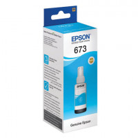 Epson C13T67324A Чернила Epson 673 EcoTank голубые 70ml