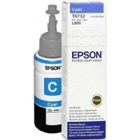 Epson C13T67324A Чернила голубые T6732 Epson для 6-и цветной Фабрики печати (70 мл)