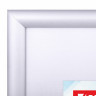 Рамка настенная с "клик"-профилем А3 (297х420 мм), алюминиевый профиль, BRAUBERG "Extra", 238221