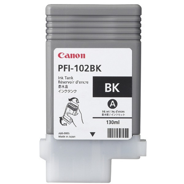 Canon 0895B001 Картридж черный PFI-102BK для Canon iPF500 / 600 / 610 / 700 / 710 (130 ml)