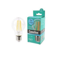 Лампа светодиодная Camelion LED13-A60-FL/845/E27 Филамент 13Вт E27 4500K BL1