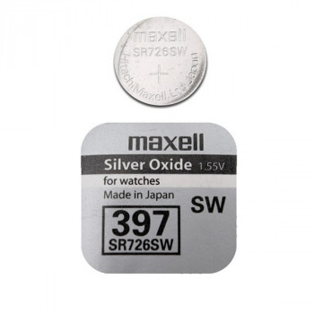 Батарейка MAXELL SR726SW 397 Использовать до 02/2022 Уценка: Использовать до 02/2022, Без гарантии
Цена указана за 1 Элемент питания, Упаковка: 1/1