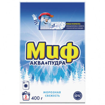 Стиральный порошок-автомат 400 г, МИФ 3в1, &quot;Морозная свежесть&quot; 