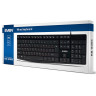 Клавиатура проводная SVEN KB-S305, USB, 105 кнопок, черная, SV-018801