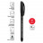 Ручка шариковая Penac Stick Ball Cristal 0,7 мм., черная (PENAC BA3402-06F)