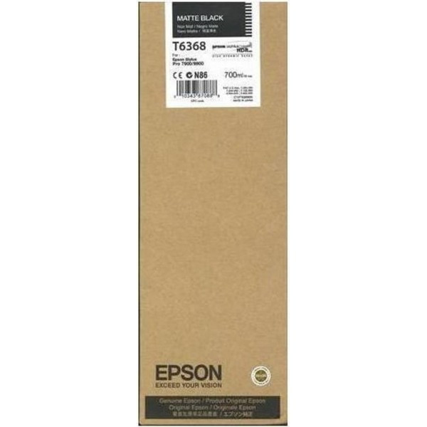 Epson C13T636800 Картридж черный матовый Epson Stylus Pro 7900/9900/7700/9700 (700 мл)