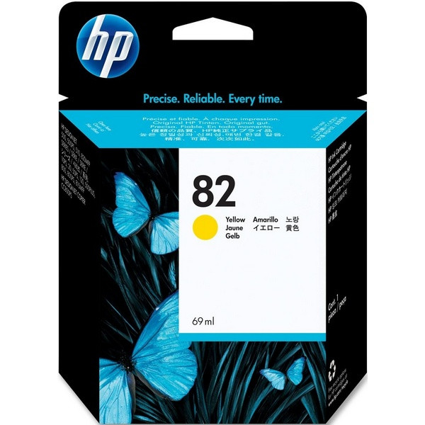 HP C4913A Картридж №82 жёлтый HP DesignJet 500 / 800 (69мл)