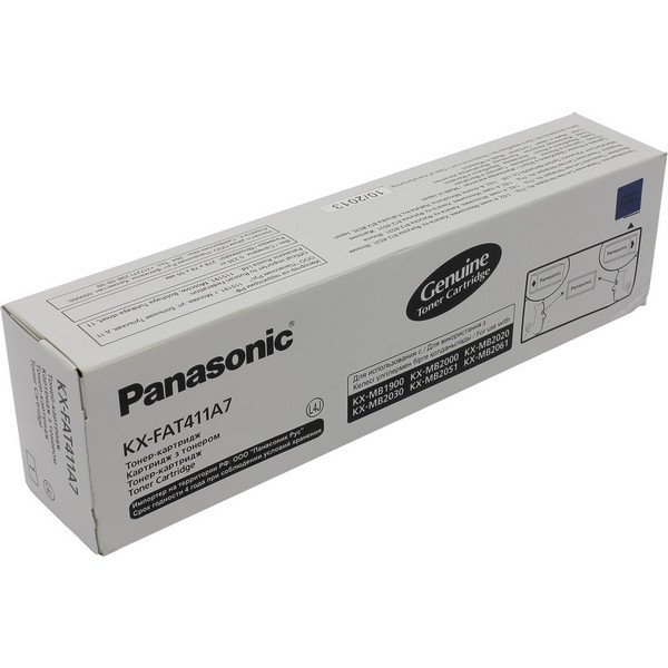 Panasonic KX-FAT411A Тонер-картридж Panasonic KX-FAT411A(7) на 2000 стр.