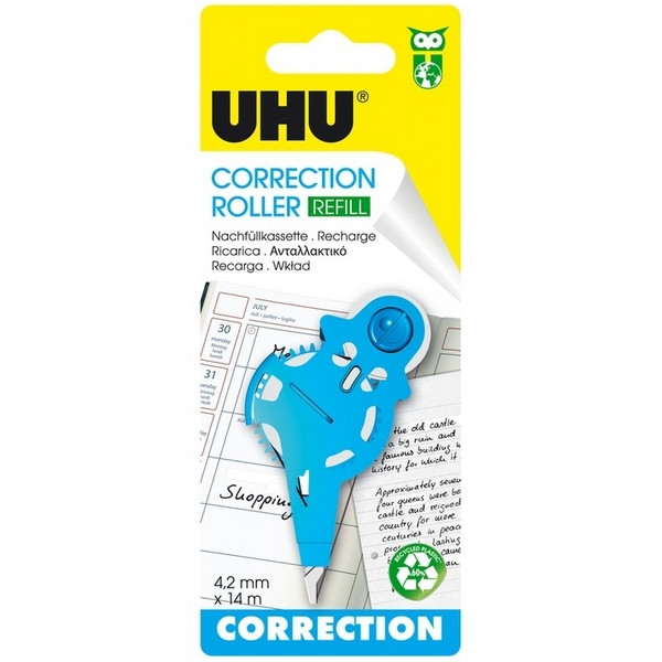 Сменный картридж для корректирующего роллера UHU Correction Roller Refill, 4,2 мм. x 14 м. (UHU 50400/B)