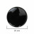 Магниты BRAUBERG "BLACK&WHITE" УСИЛЕННЫЕ 30 мм, НАБОР 10 шт., черные, 237466