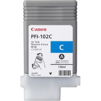 Canon 0896B001 Картридж голубой PFI-102C для Canon iPF500 / 600 / 610 / 700 / 710 (130 ml)