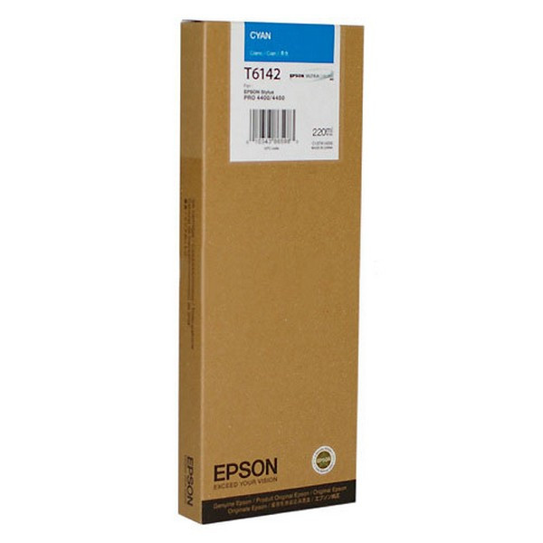 Epson C13T614200 Картридж (комп) голубой Epson Stylus Pro 4450 (220 мл)
