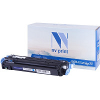 NV Print NVP-Q6001A/707C Картридж совместимый NV-Q6001A / NV-707 Cyan универсальные для HP / Canon Color LaserJet 1600 /  2600n /  2605 /  2605dn /  2605dtn /  LBP 5000 i-Sensys Laser Shot /  5101 (2000k)