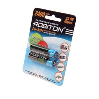 Аккумулятор ROBITON RTU2400MHAA-2 BL2 (Комплект 2 шт.)