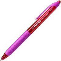 Ручка Шариковая Автоматическая Stabilo Performer + Толщина Линии Xf, Цвет Чернил Красный, Цвет Корпуса Красный 0,30 мм. (STABILO 328/3-40)