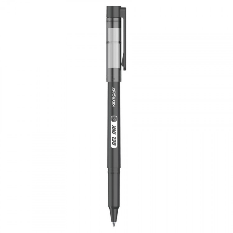 Ручка гелевая KEYROAD Fast Dry Ink, 0,7 мм, черная (KEYROAD KR972630)