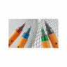 Ручка роллер Stabilo Worker+ (Bionic Worker), 0,3 мм., оранжевый корпус, цвет чернил: Синий (STABILO 2016/41)