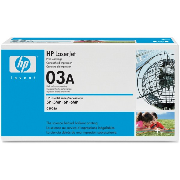 HP C3903A Картридж черный HP 03A LaserJet 5P/5mp/6p/6mp (4K) дата производства 2004 г.