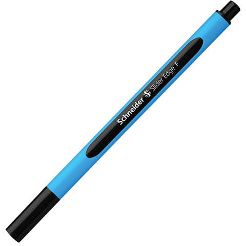 Ручка шариковая Schneider Slider Edge F / 0,3 мм, черная (Schneider 152001)