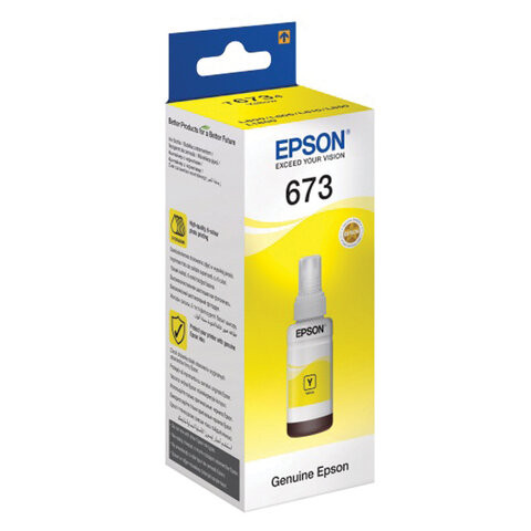 Epson C13T67344A Чернила Epson 673 EcoTank Ink желтые 70ml