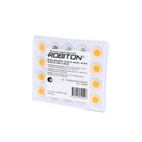 Батарейка ROBITON PROFI CR2032 -VPIN1.25 с коннектором 1,25мм BULK8 (Комплект 8 шт.)