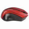 Мышь беспроводная SONNEN WM-250R, USB, 1600 dpi, 3 кнопки + 1 колесо-кнопка, оптическая, красная, 512643