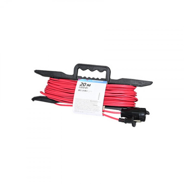 Силовой удлинитель КОСМОС YPKsm20m-1g(6A) P16 20м (на рамке) 1 гнездо, 1300Вт, 6А (ПВС 2х0,75)