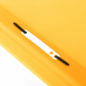 Скоросшиватель пластиковый BRAUBERG, А4, 130/180 мкм, желтый, 1 шт. (BRAUBERG 228671)