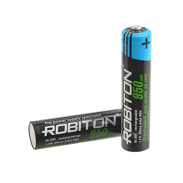 Аккумулятор ROBITON RTU950MHAAA-2 BL2 (Комплект 2 шт.)
