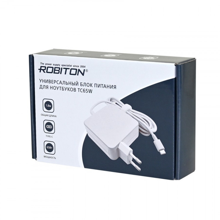 Адаптер/блок питания ROBITON TC65W