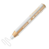 Карандаш Stabilo Woody "3 В 1": цветной карандаш, акварель и восковой мелок, Белый (STABILO 880/100)
