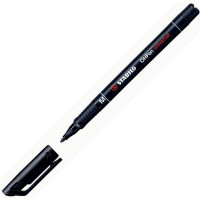 Маркерная ручка Stabilo OhPen Universal 1 мм. M Черная, перманентные чернила (STABILO 843/46)