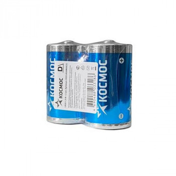 Батарейка КОСМОС LR20 SR2 упак. 12 шт. (Комплект 2 шт.) Тип: LR20Цена: за комплект