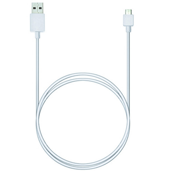 Кабель USB ROBITON P1 USB A - MicroUSB, 1м белый PK1