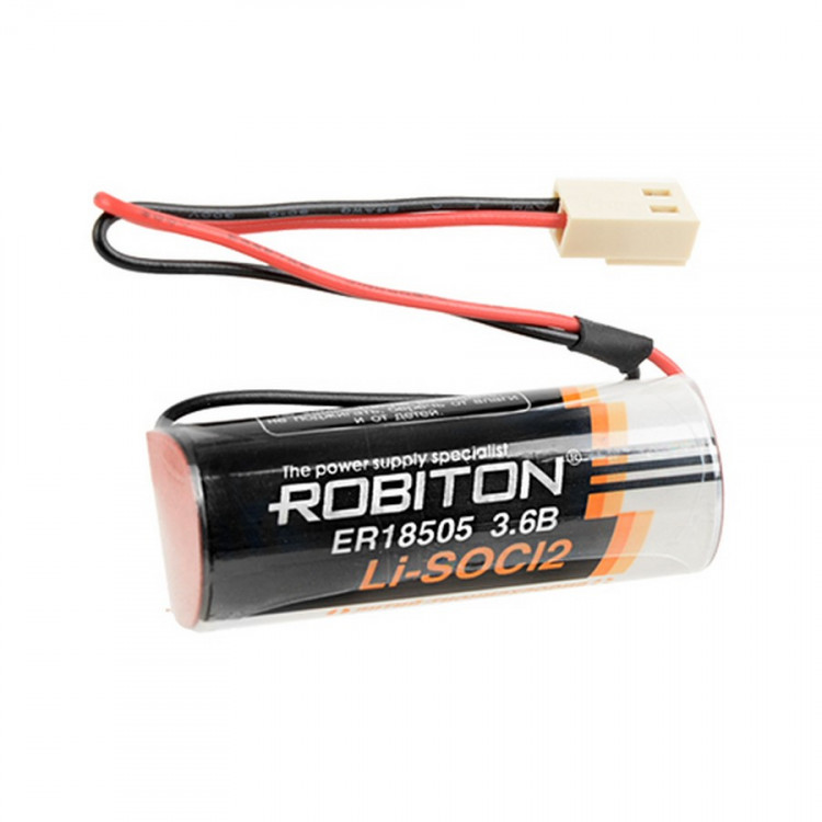 Батарейка ROBITON ER18505-HU2 с коннектором PK1