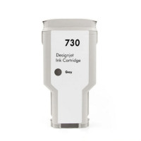 NV Print NVP-P2V72A Струйный картридж 730 (NV-P2V72A) Gray для HP DesignJet T1700, T1600, T2600 (300 мл) совместимый